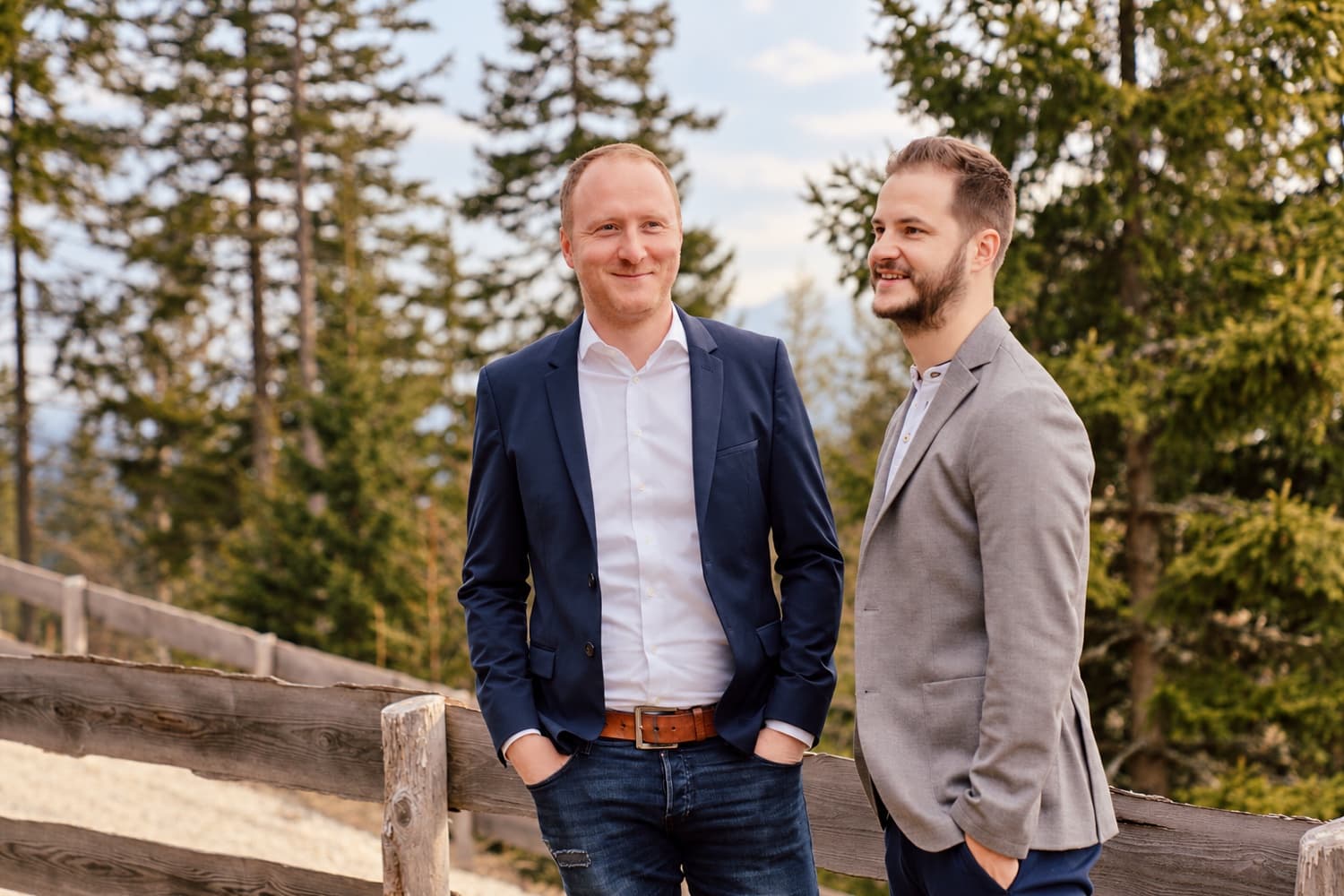 Florian Mandl und DI Maximilian Gotthard, Gründer von KFM Marketing